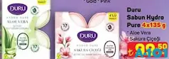 DURU SABUN HYDRO PURE 4X135 G fiyat ve kampanya bilgisi
